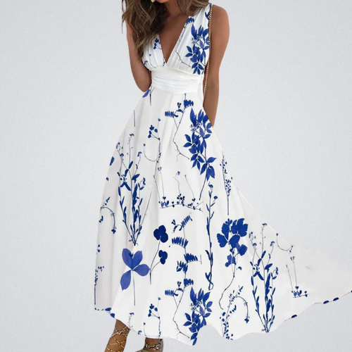 MIRIANNE™ - Timeless Floral Maxi Dress
