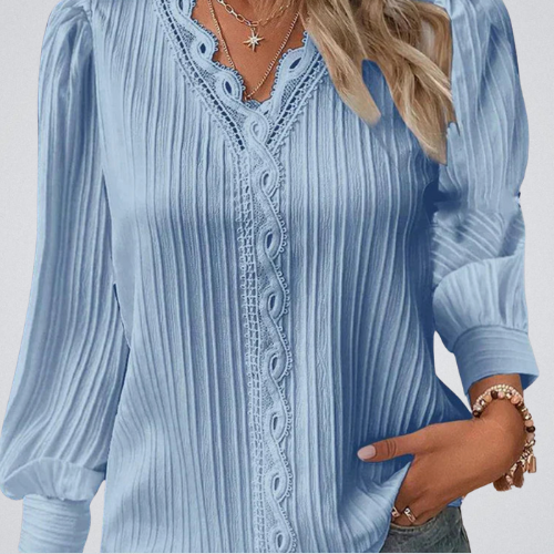 RENATA™ - Classic Pleated Top