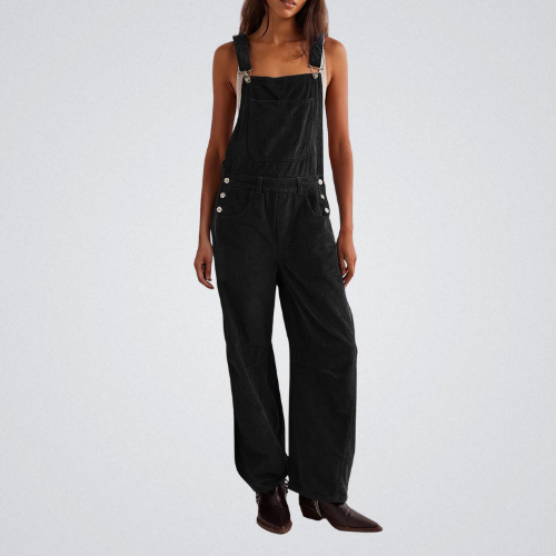 PANIZ™ - Vintage Overalls Wide-Leg Adjustable Jumpsuit