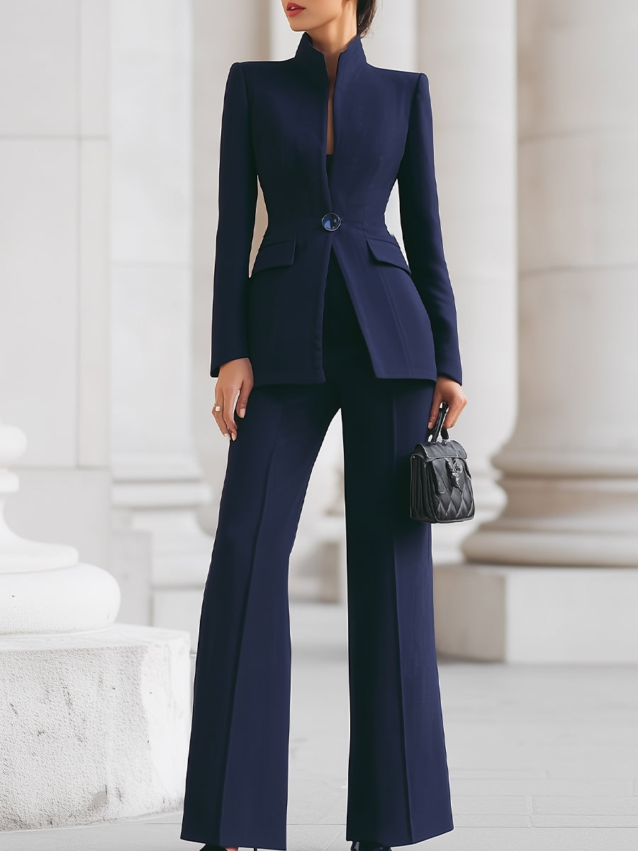 Flora™ Two-Piece Set | Tailored Blazer and Wide-Leg Trousers